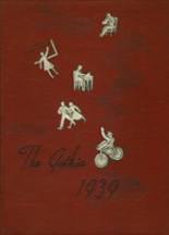 Bloomington High School 1939 yearbook cover photo