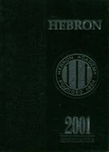 Hebron Academy 2001 yearbook cover photo