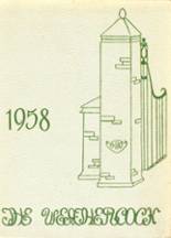 1958 Barstow High School Yearbook from Kansas city, Missouri cover image