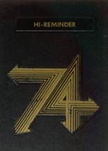 Herscher High School 1974 yearbook cover photo