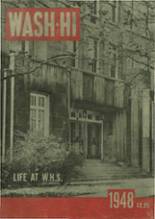 Washington High School 1948 yearbook cover photo