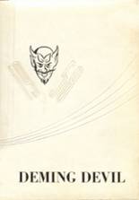 Deming High School 1958 yearbook cover photo