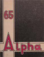 1965 Bridgewater-Fontanelle High School Yearbook from Fontanelle, Iowa cover image