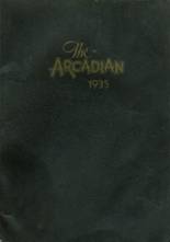Arcadia High School 1935 yearbook cover photo