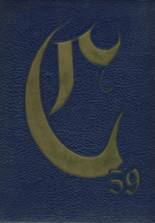 Cranford High School 1959 yearbook cover photo