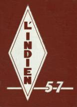 Indiana Joint High School 1957 yearbook cover photo