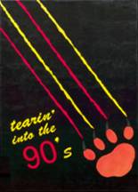 1990 Liberty Christian School Yearbook from Anderson, Indiana cover image