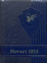 Louise High School 1953 yearbook cover photo