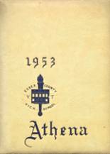 Essex County Vocational & Technical High School 1953 yearbook cover photo