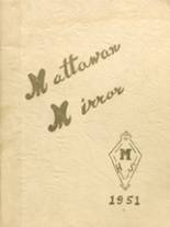 Mattawan High School 1951 yearbook cover photo