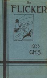 Gloucester High School 1933 yearbook cover photo