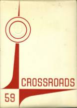 Cross High School 1959 yearbook cover photo