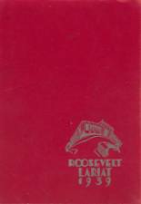 Roosevelt High School 1939 yearbook cover photo