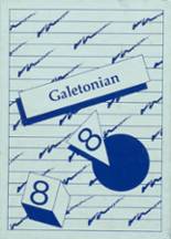 Galeton High School 1988 yearbook cover photo