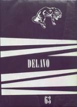 Delavan High School 1963 yearbook cover photo