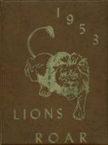 Leo High School 1953 yearbook cover photo