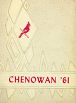 Chenoa High School 1961 yearbook cover photo