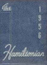 Hamilton Township High School 1956 yearbook cover photo