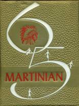 T. W. Martin High School 1965 yearbook cover photo