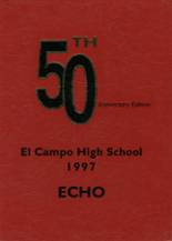 El Campo High School 1997 yearbook cover photo