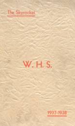 Wellington High School 1938 yearbook cover photo