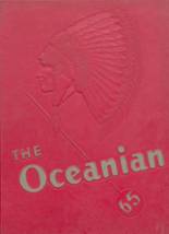 Oceana High School 1965 yearbook cover photo