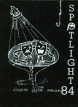 Central High School 1984 yearbook cover photo