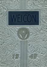 Womelsdorf High School 1949 yearbook cover photo
