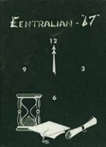 Central Montcalm High School 1963 yearbook cover photo