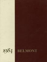 Belmont High School 1984 yearbook cover photo