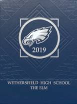 Wethersfield High School 2019 yearbook cover photo