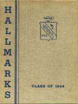 Hall High School 1944 yearbook cover photo