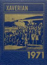1971 St. Xavier School Yearbook from Junction city, Kansas cover image
