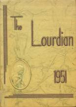Lourdes High School 1951 yearbook cover photo