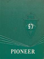 Exeter Township High School 1957 yearbook cover photo