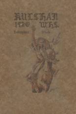 1920 Whatcom High School Yearbook from Bellingham, Washington cover image