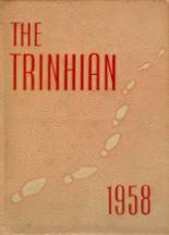 Trinity High School 1958 yearbook cover photo