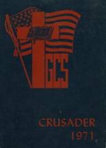 Greenville Christian High School 1971 yearbook cover photo
