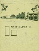 Mayfield High School 1970 yearbook cover photo
