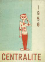 Central High School 1956 yearbook cover photo