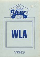 Winnebago Lutheran Academy 1985 yearbook cover photo