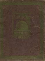 New Britain High School 1928 yearbook cover photo