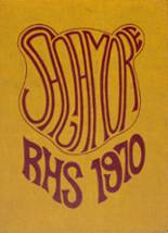 Roosevelt High School 1970 yearbook cover photo
