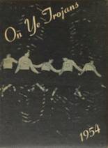 Osawatomie High School 1954 yearbook cover photo