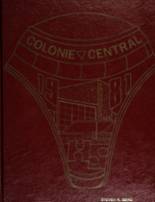 Colonie Central High School 1981 yearbook cover photo