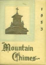 Mt. St. Mary Academy 1953 yearbook cover photo