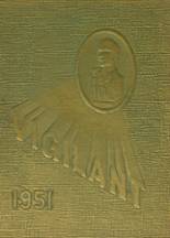 Nathan Hale High School  1951 yearbook cover photo