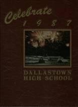 Dallastown Area High School 1987 yearbook cover photo