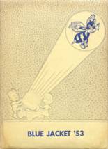 Coyle High School 1953 yearbook cover photo