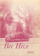 Brecksville High School 1954 yearbook cover photo
